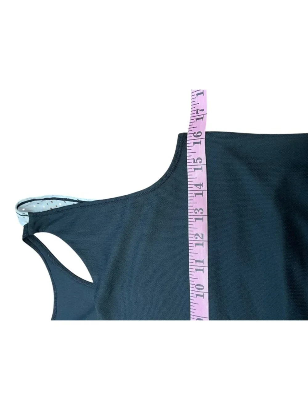 Nike Black & White Racerback Tank Top Womens Small